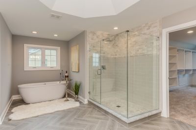 Contemporary Walk-In Shower