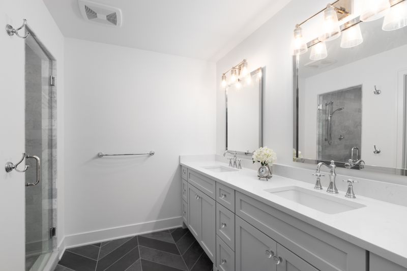 Elegant Vanity with Double Sinks